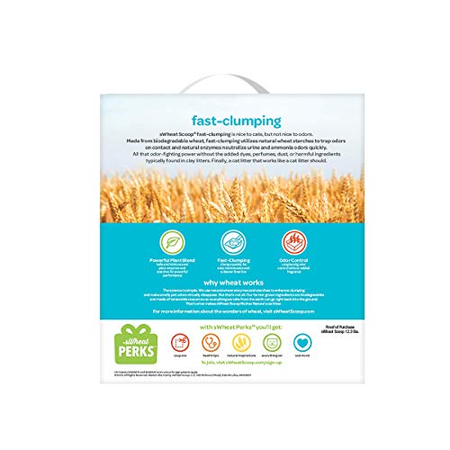 sWheat Scoop ingredientes-trigo-natural: uso ecológico y formación de grumos rápida para higiene diaria.