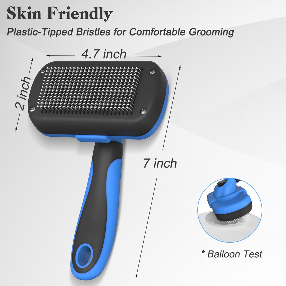 Swihauk: sistema de limpieza con botón para retirar pelo recogido al instante.