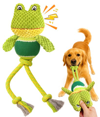 Swooflia rana interactiva con cuerda para juego diario seguro.
