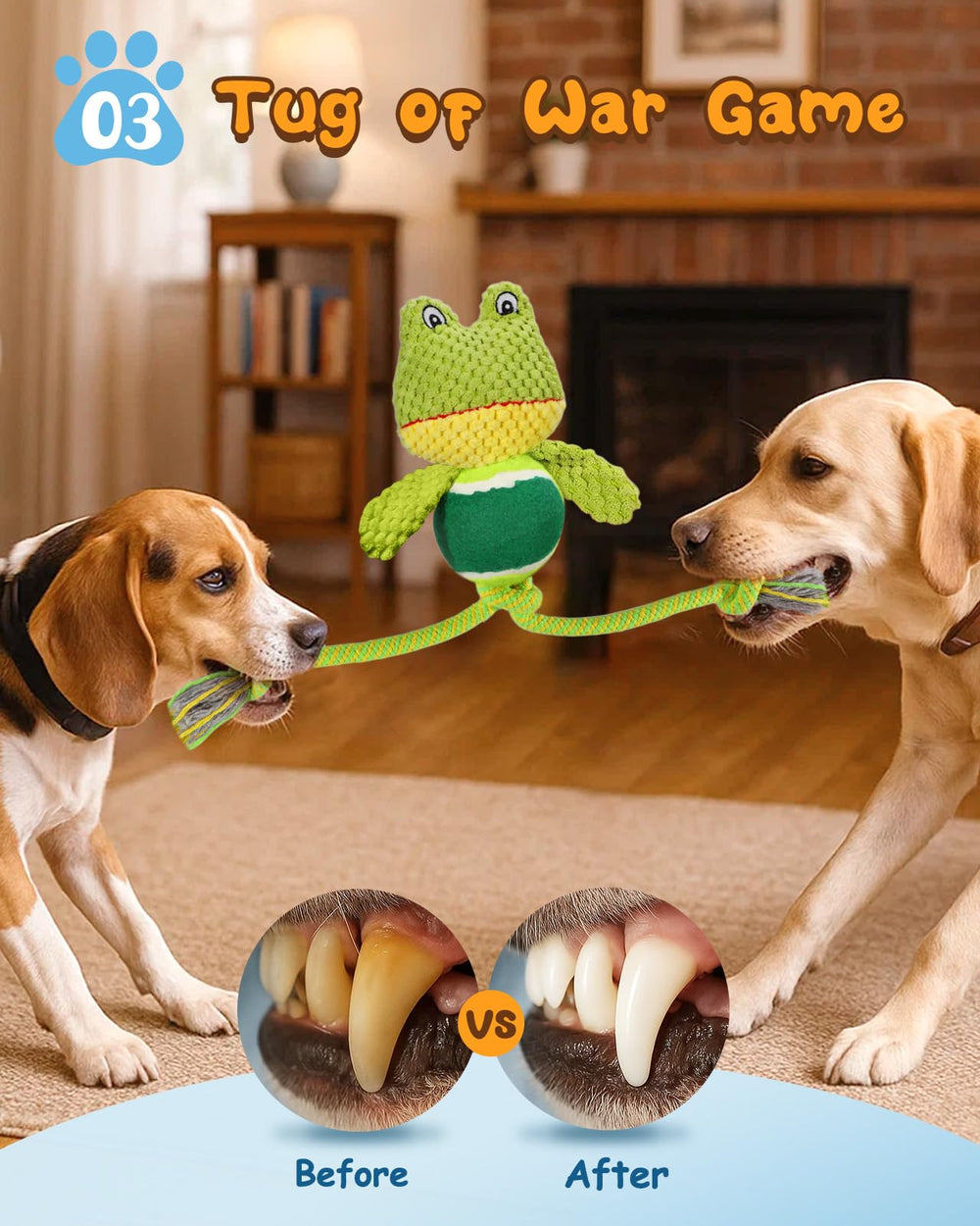 Diseño Swooflia sin relleno, seguro para perros durante el juego.