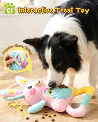 Swooflia orejas crujientes y sonajero para mayor interacción.