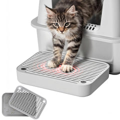 SXBSXB rampa paso para caja de arena facilita acceso suave a gatos.
