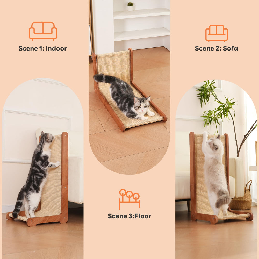 Sxtglxr mueble para gatos, juego independiente y cómodo