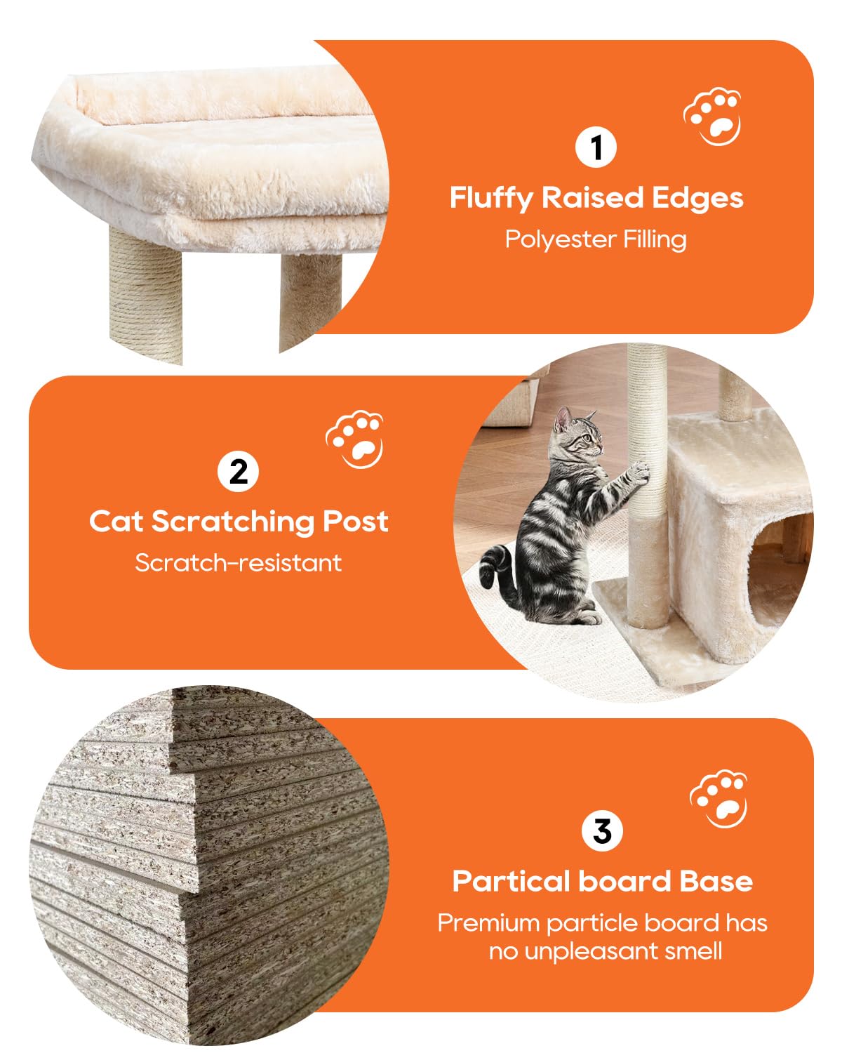 SYANDLVY arbol-gatos-interior-diseno-moderno-beige combina con cualquier sala.