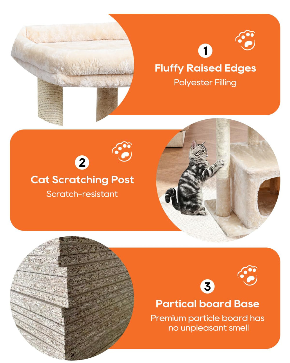 SYANDLVY arbol-gatos-interior-diseno-moderno-beige combina con cualquier sala.