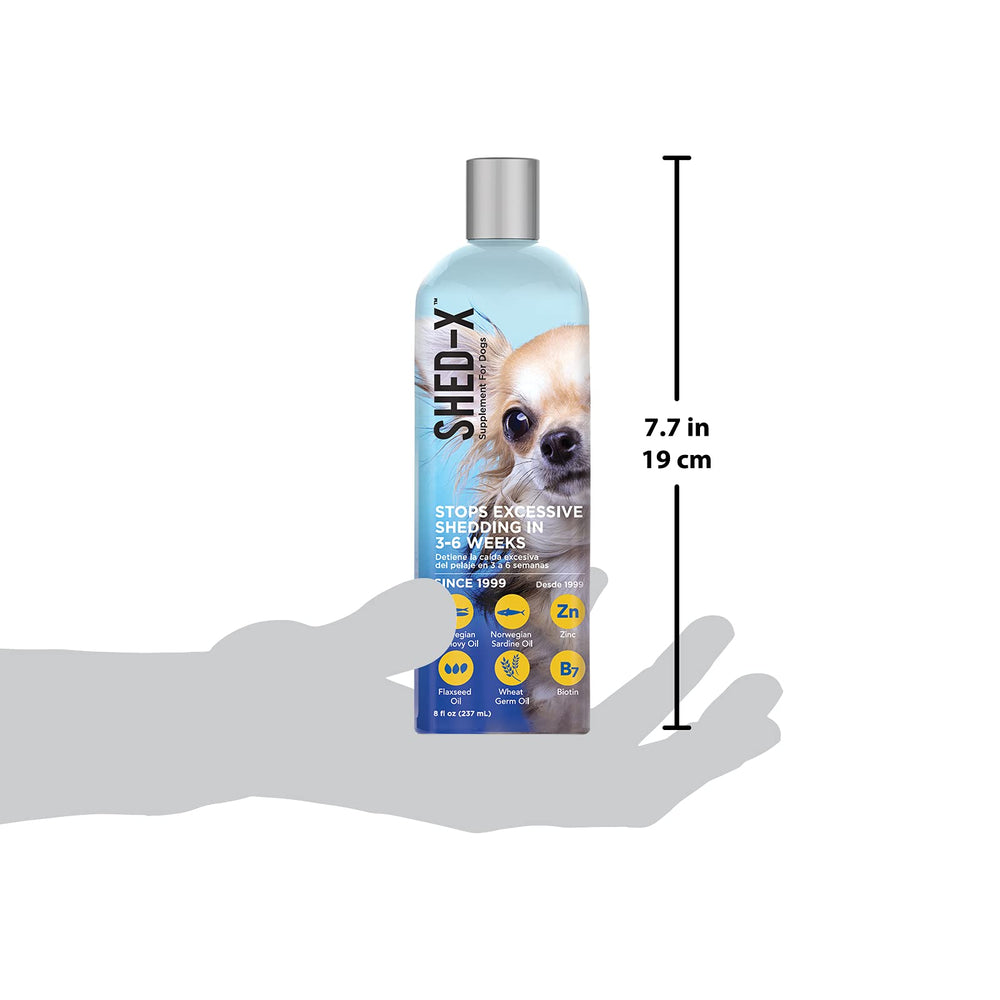 Ingredientes clave de Shed-X: aceites de anchova y sardina