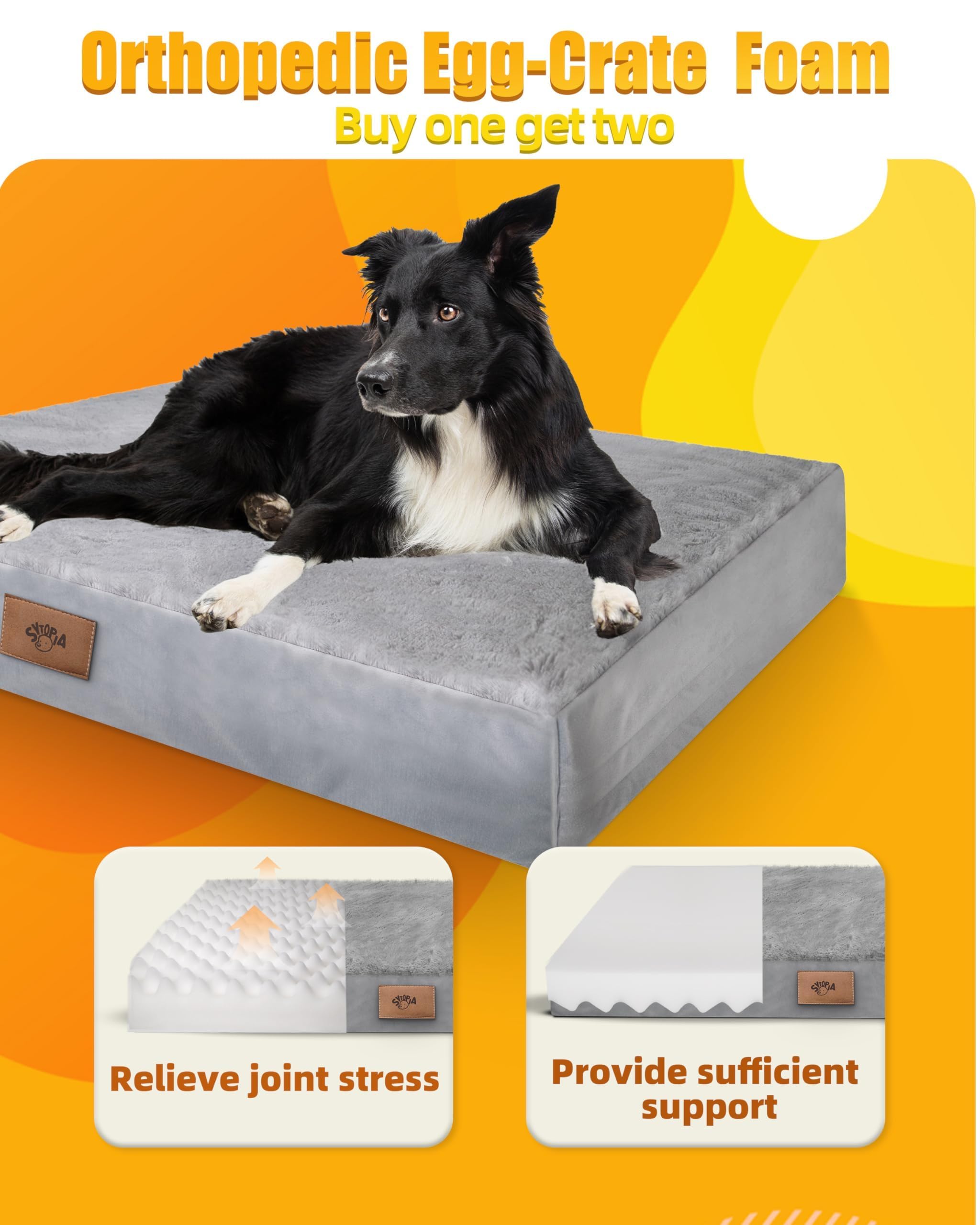 Cama impermeable Sytopia con funda lavable para perros