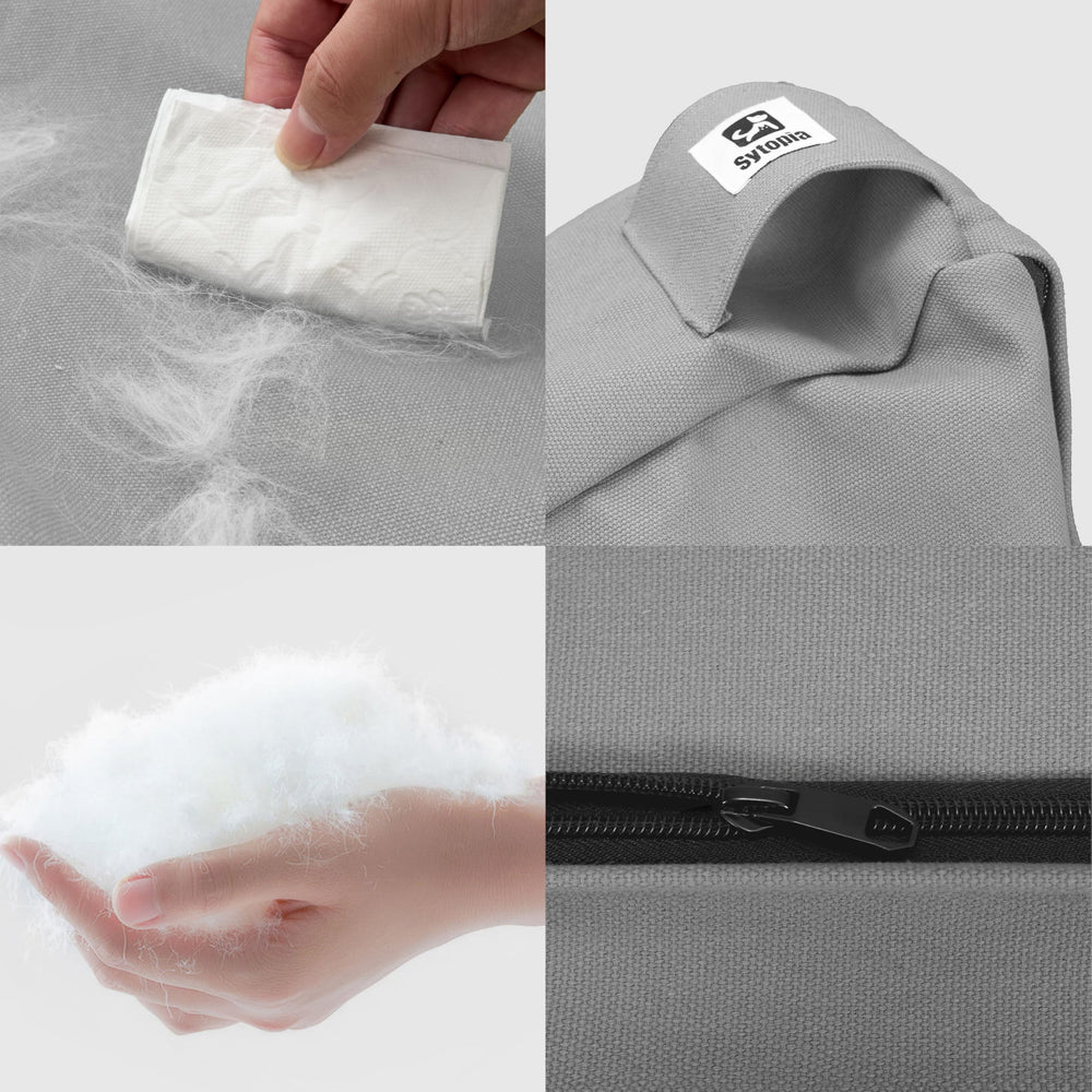 Diseño moderno de Sytopia para interiores y exteriores, cama grande.