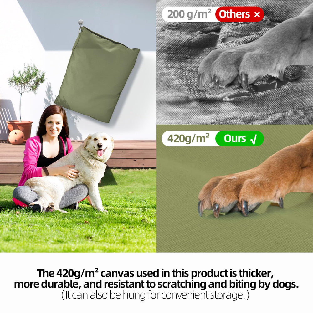 Sytopia cama extragrande para perro en interior, refugio cómodo para siestas.