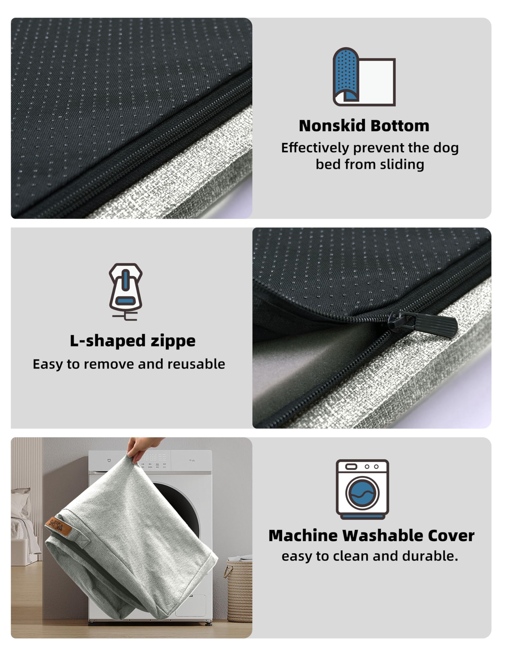 Diseño cómodo Sytopia XL para jaula, coche y patio.