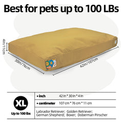 Cama para perro XL apta para jaula o uso independiente