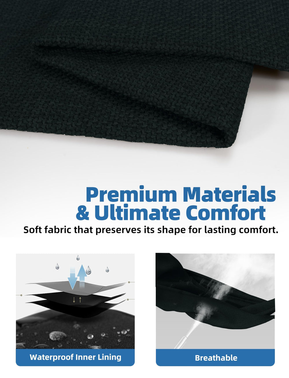 Protección con funda impermeable y forro interior de Sytopia.