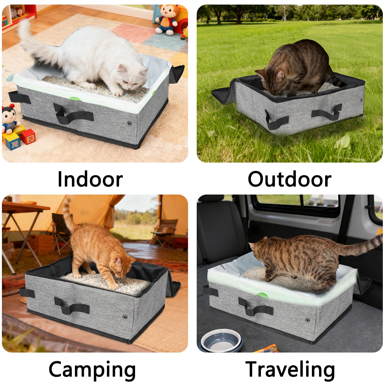 SZEE caja de arena plegable y compacta para viajar