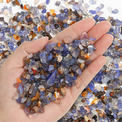 T4U pedacitos de cornalina pulidos para decoración, añaden color y textura a tus proyectos.