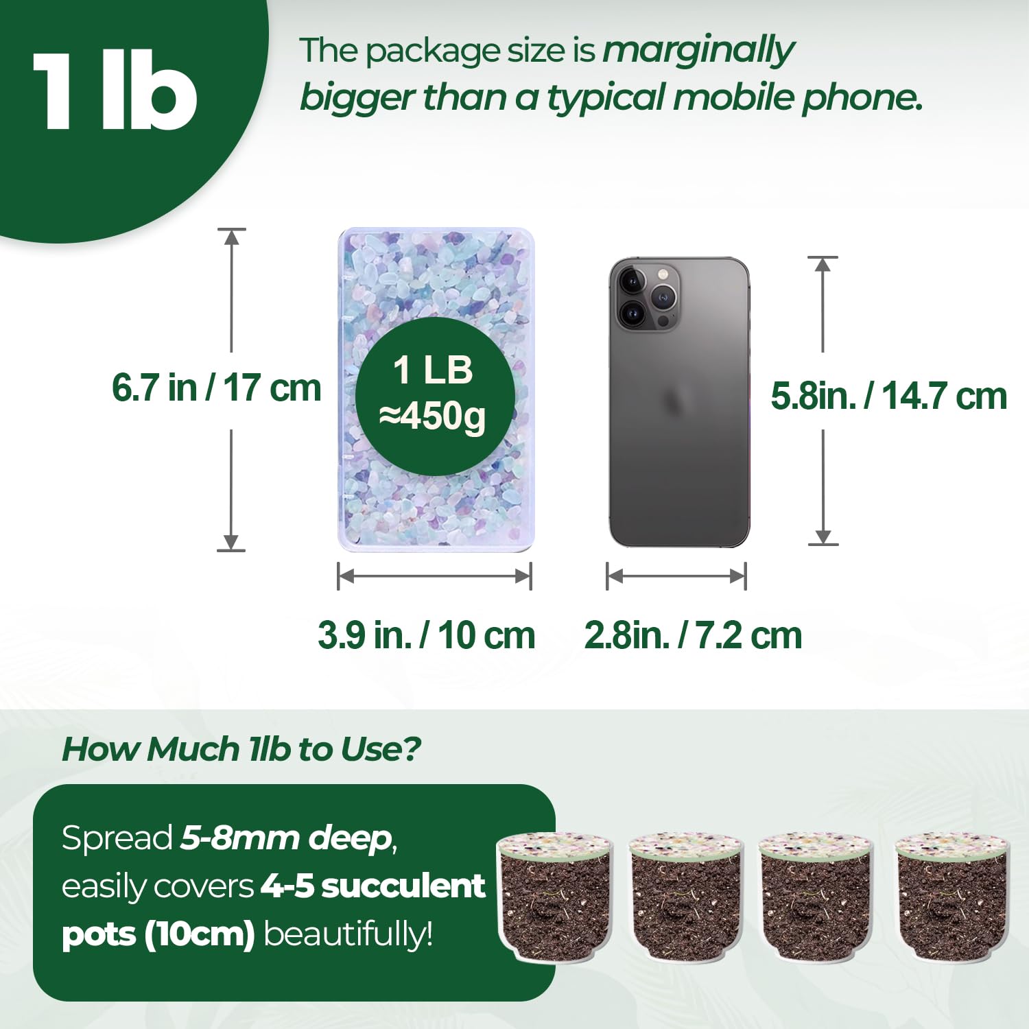 T4U top-dressing-pierres-succulentes look moderne pour pots.