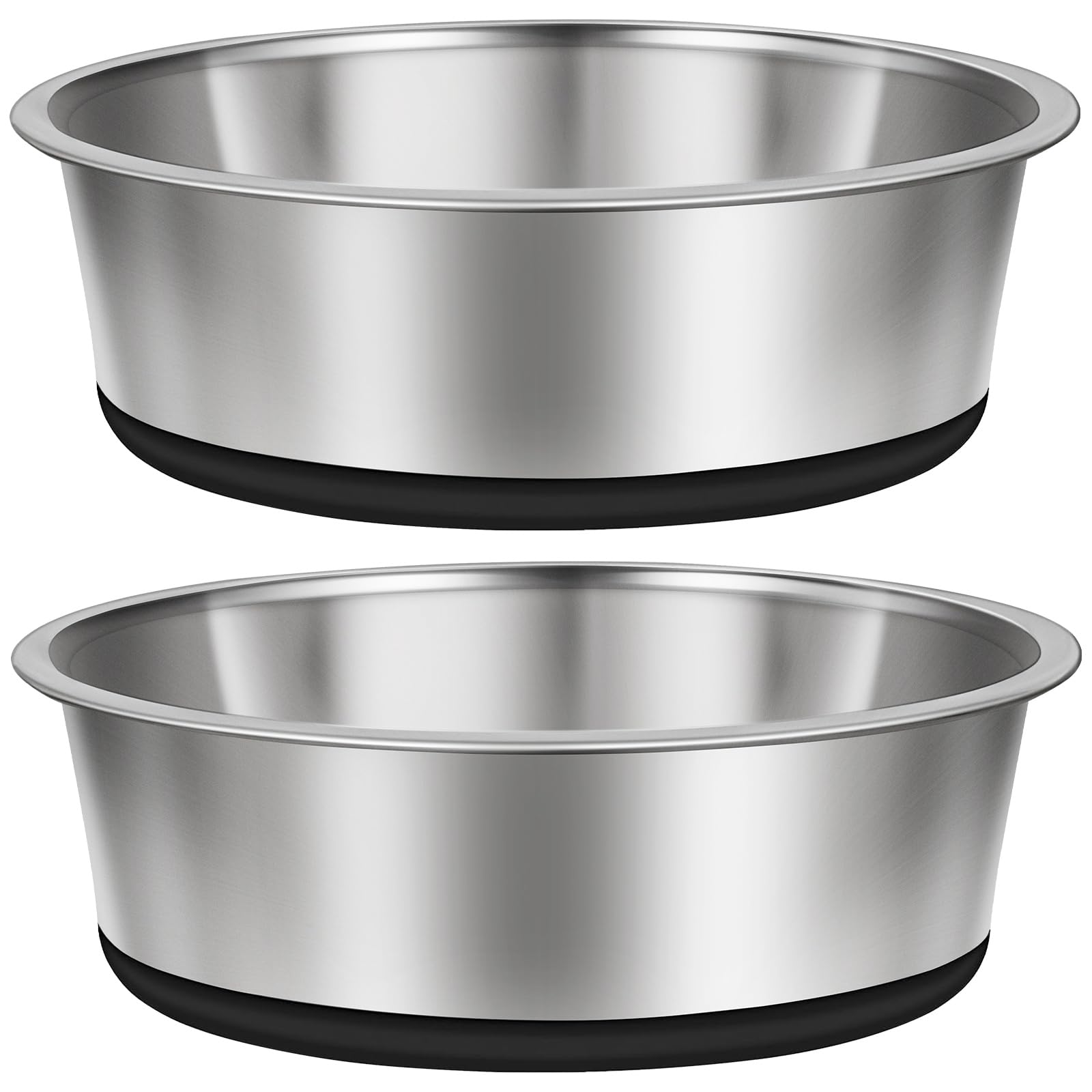 Taglory tazones para perros en acero inoxidable con capacidad de 11 tazas