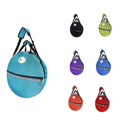 Tahoe Tack bolsa porta-cuerdas redonda turquesa, ideal para transportar cuerdas con protección.