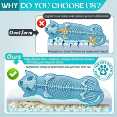 TaiBest cama extragrande con base antideslizante para mayor estabilidad