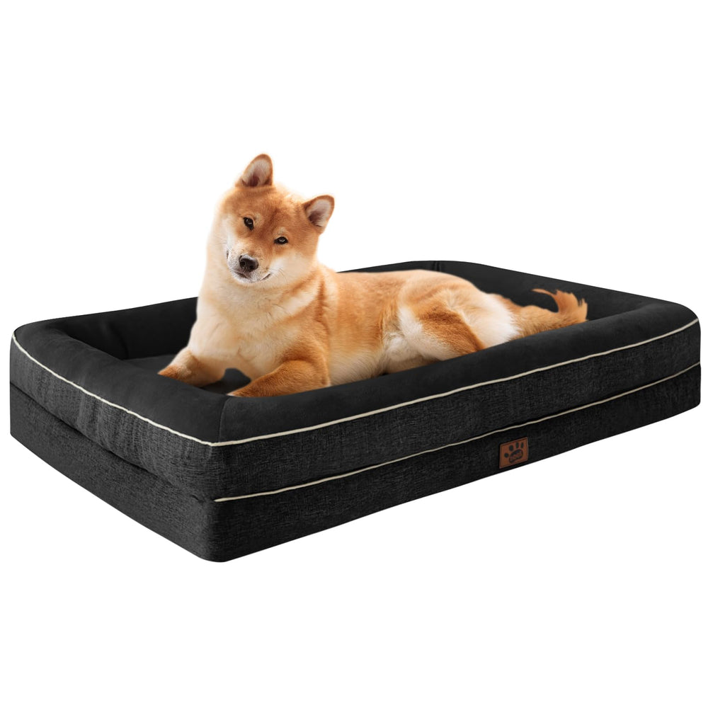 TaiBest cama extragrande con espuma de memoria para soporte ortopédico suave
