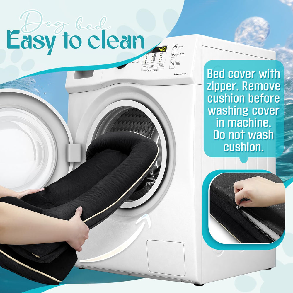 TaiBest cama extragrande funda soporta lavado en máquina para ahorro de tiempo
