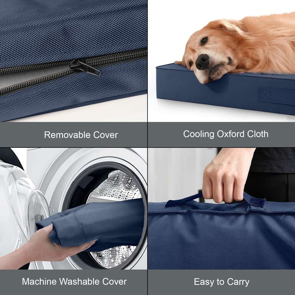 Tail Stories Cama azul marino para uso interior o exterior