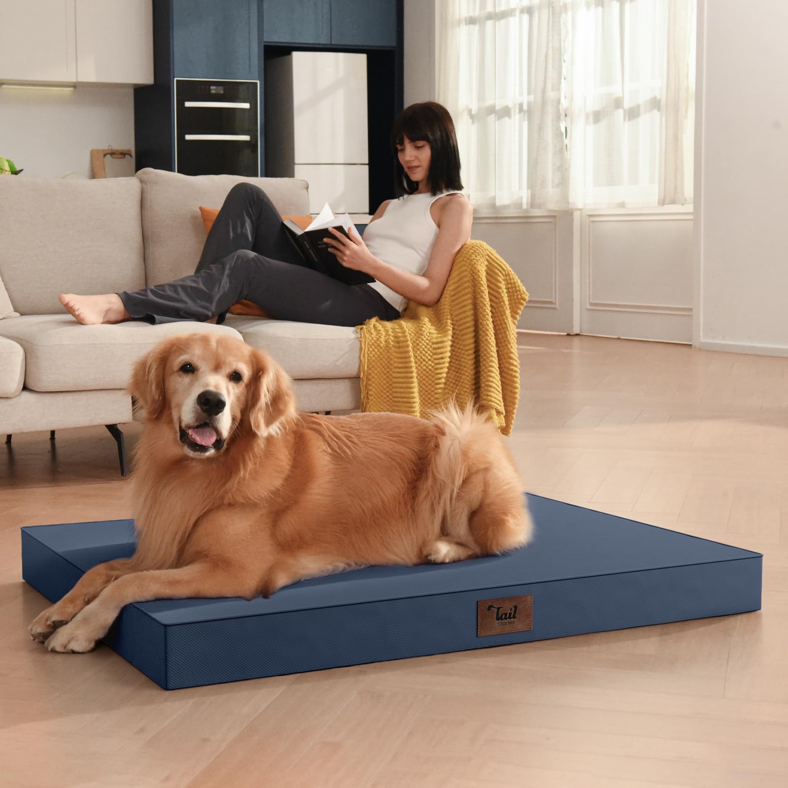 Tail Stories Cama tamaño 36x27 pulgadas, encaje ideal en casa