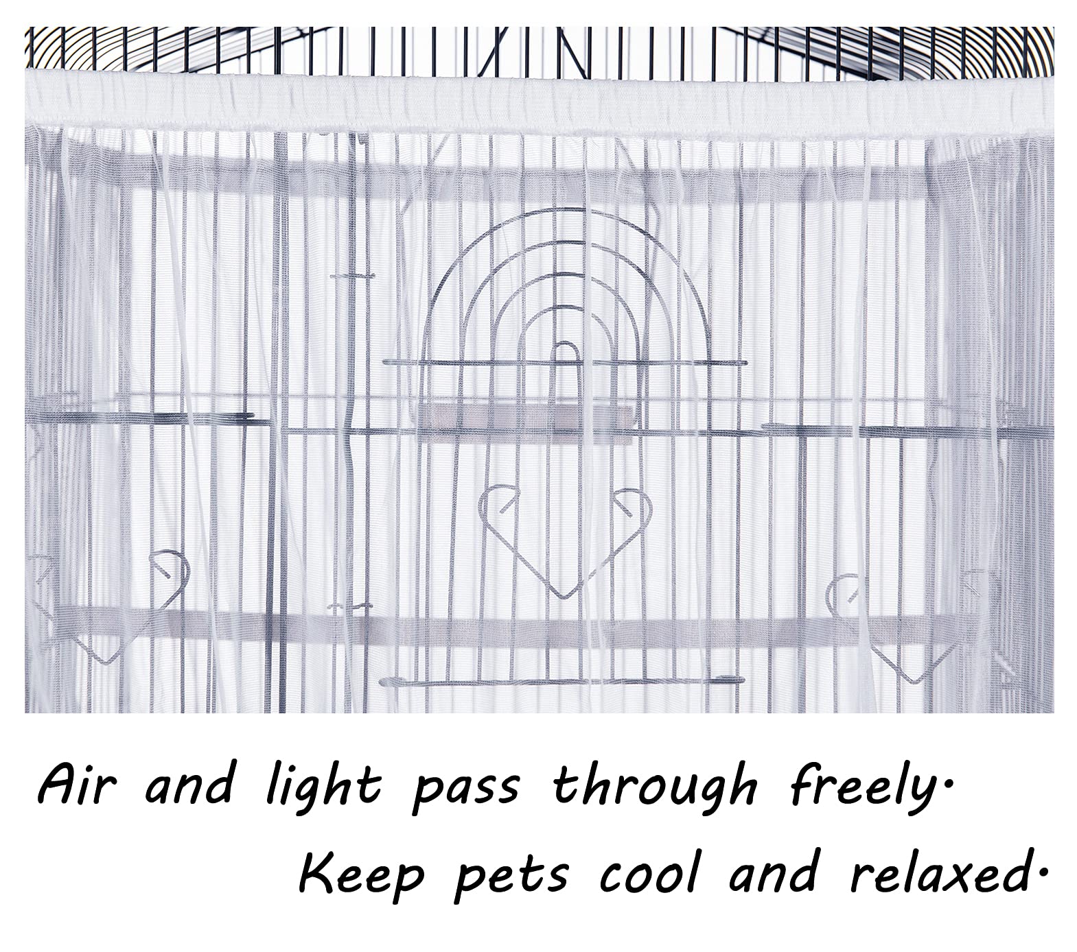 Tamu style diseño que permite aire y luz, manteniendo a las aves tranquilas