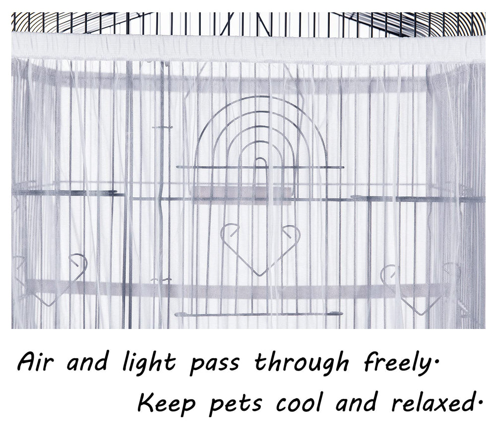 Tamu style diseño que permite aire y luz, manteniendo a las aves tranquilas