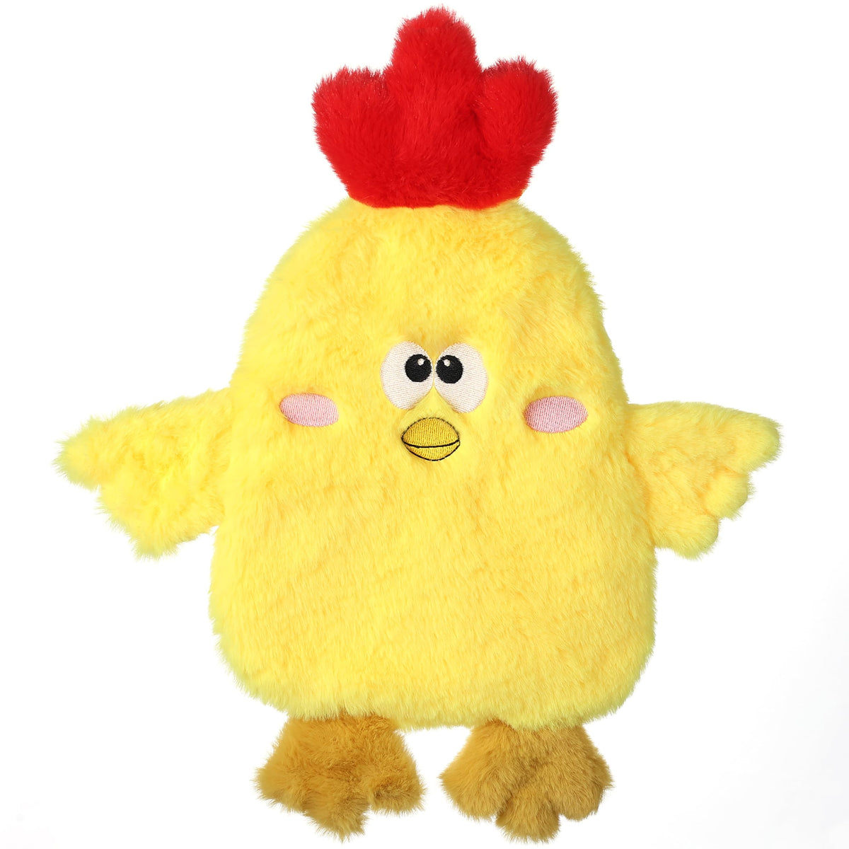 Juguete tamu-style para perros, pollo crujiente 14 pulgadas, ideal para juego activo.
