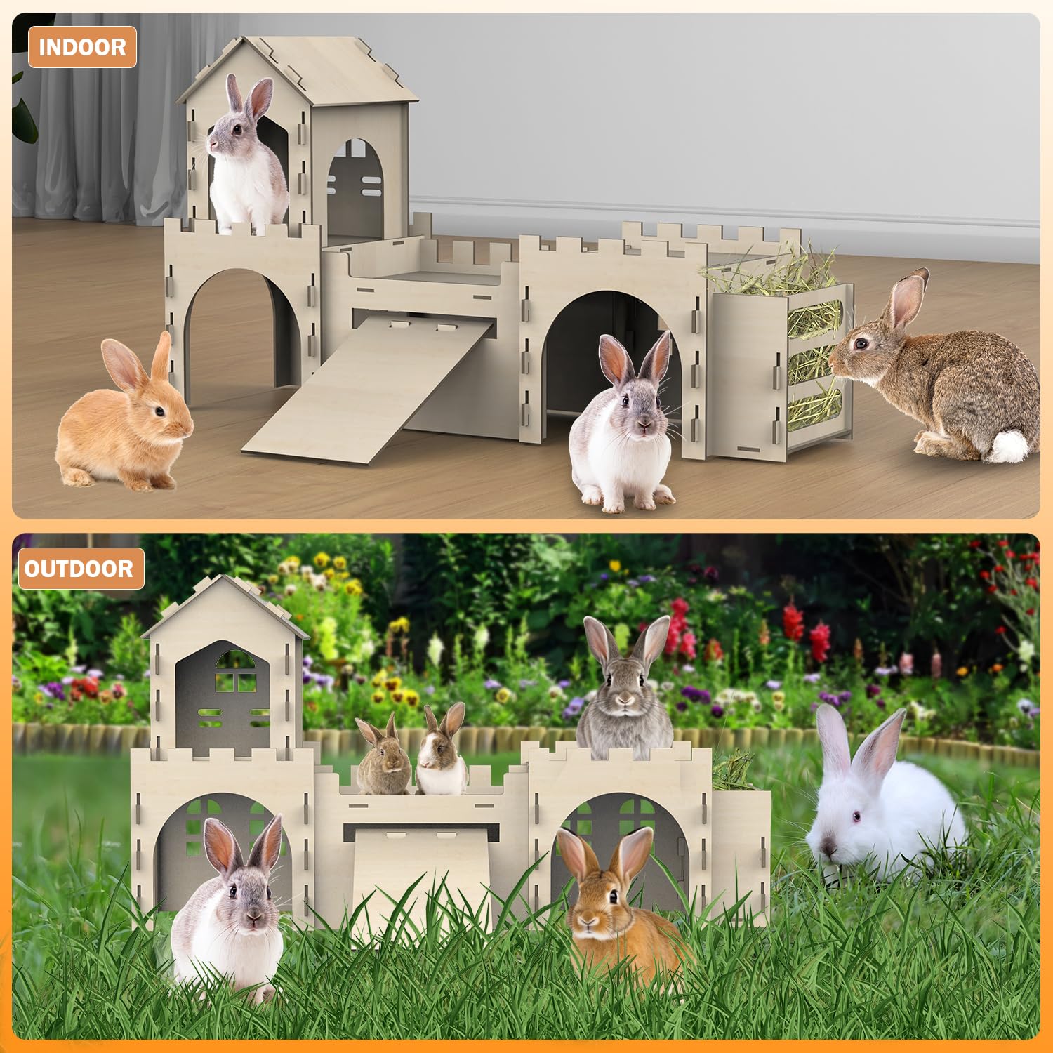 La escalera integrada de la casa TankMatDecor facilita el acceso entre niveles.