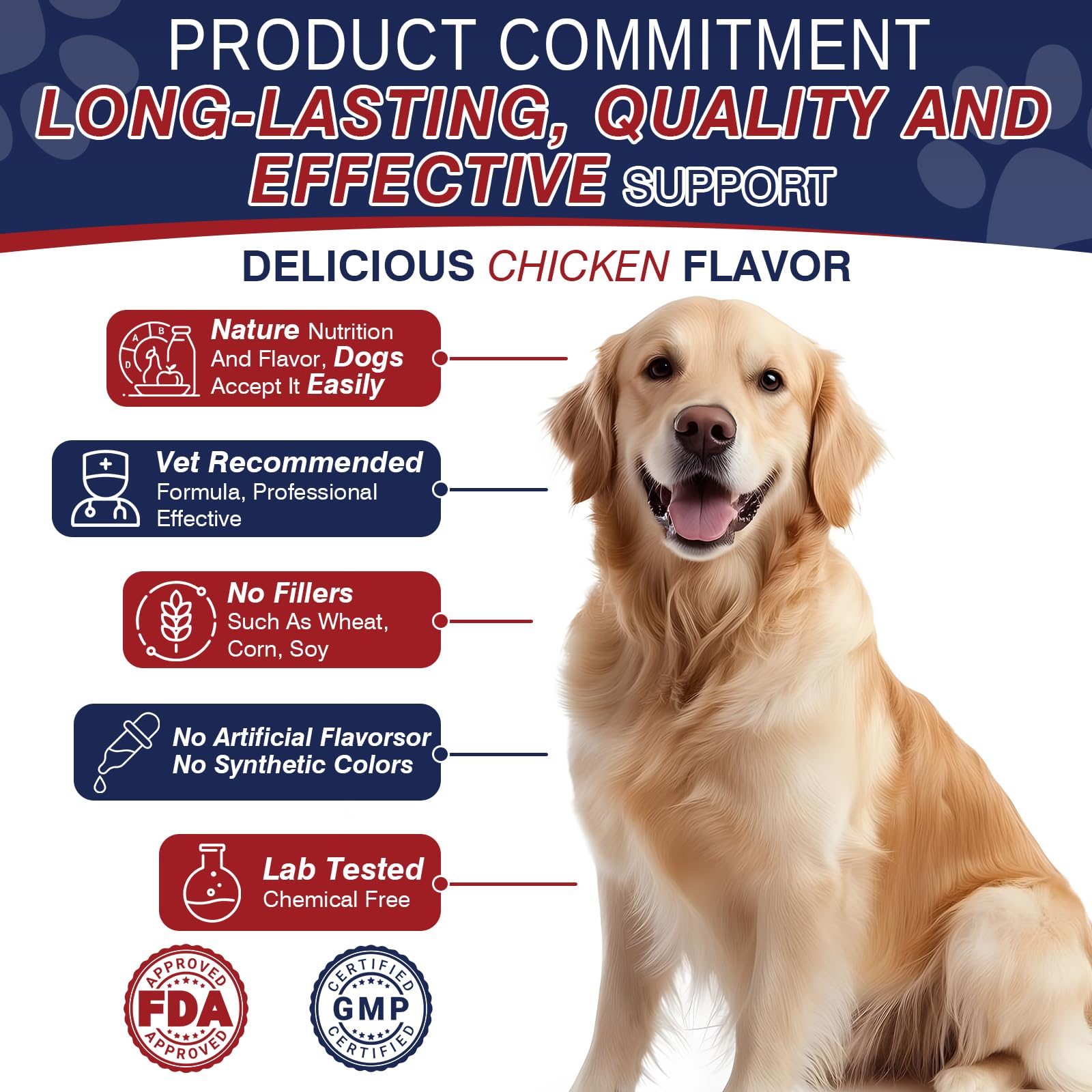 Taraxa masticables para perros: colostro para apoyar la inmunidad.