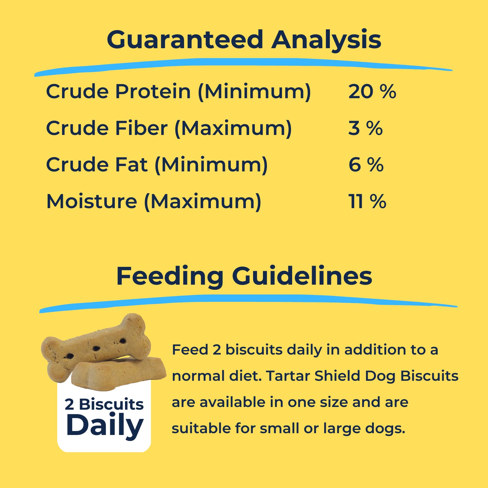 Aliento más fresco para perros tras cada bocado de Tartar Shield.