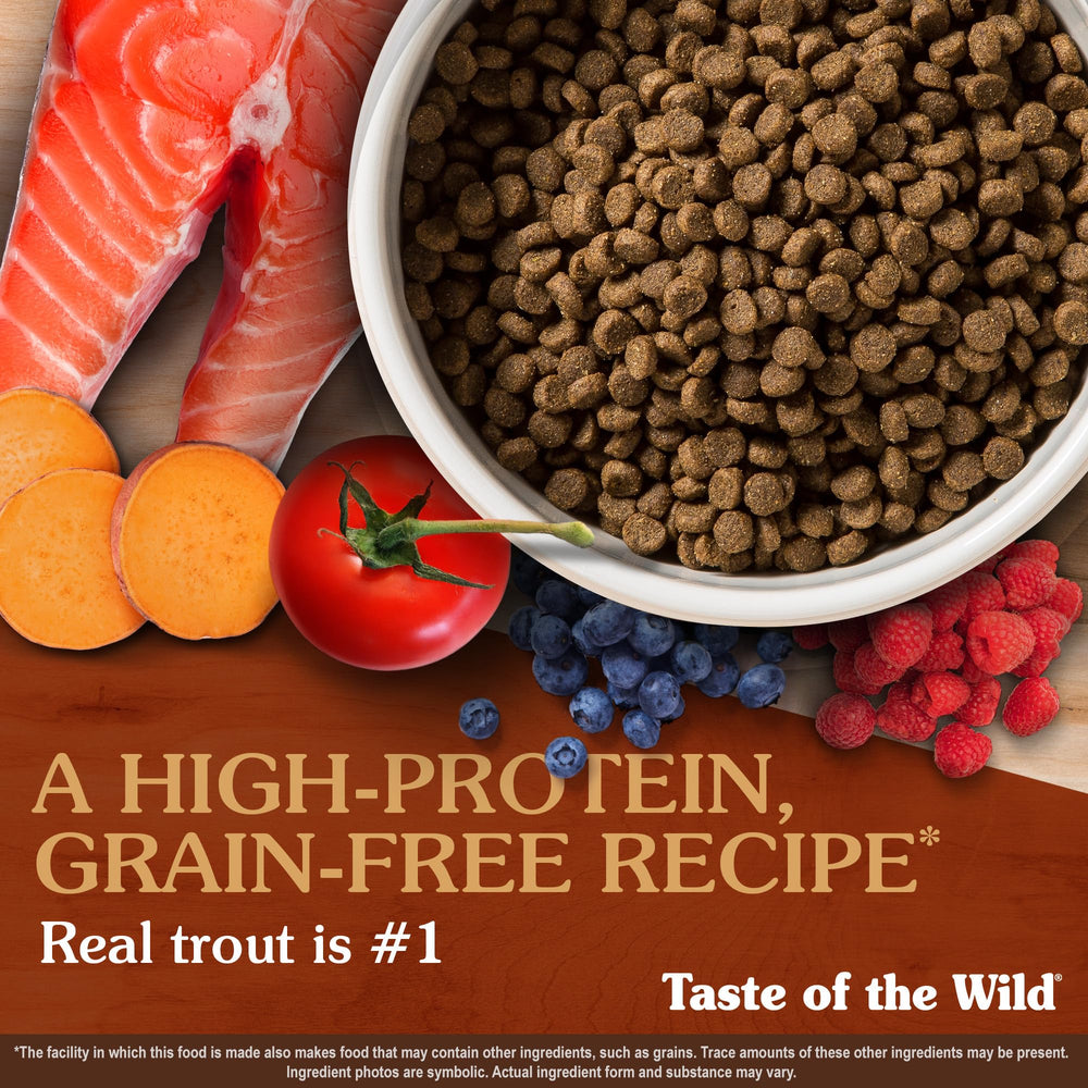 Taste of the Wild Canyon River croquetas con omega para piel y pelaje sanos