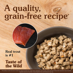 Taste of the Wild Canyon River: ingredientes con frutas y verduras para nutrientes.