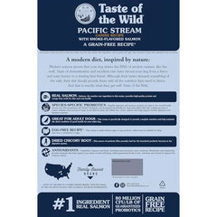 Taste of the Wild Pacific Stream primer ingrediente pescados, proteína real