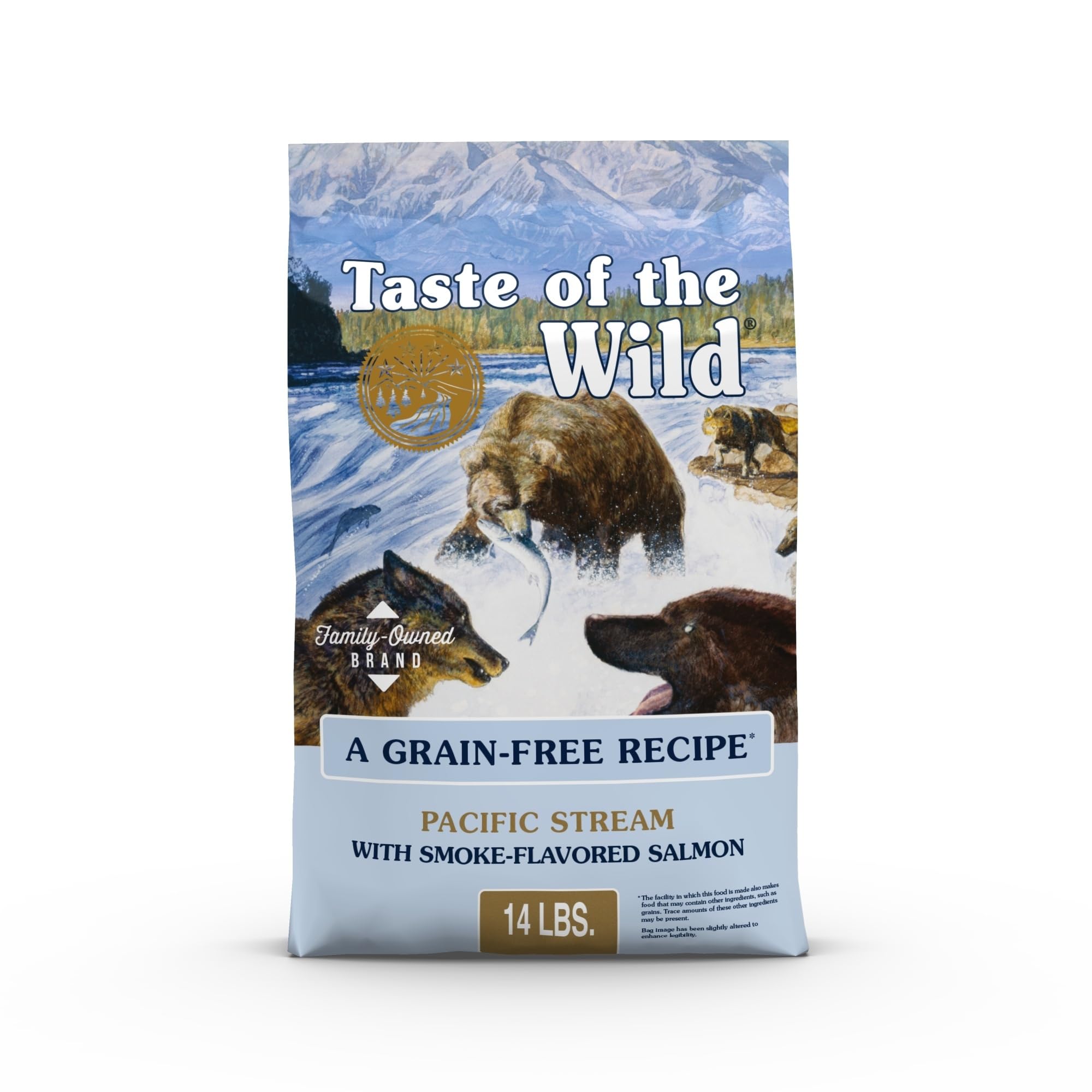 Taste of the Wild Pacific Stream salmón ahumado seco, sabor intenso para perros