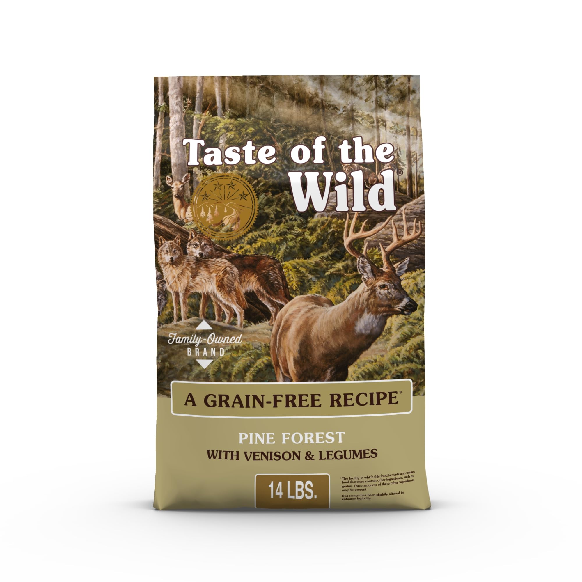 Taste of the Wild Venado Pine Forest, bolsa con proteína alta y carne real
