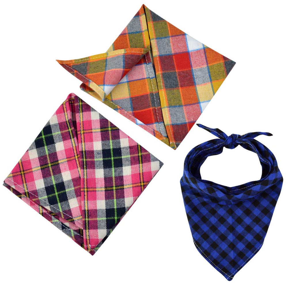 Bandanas Tayfremn para perros, tonos azul y verde, añade color y estilo a paseos.