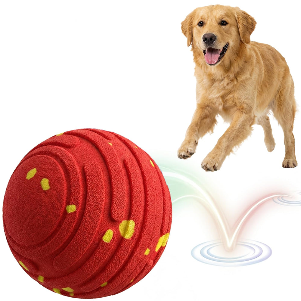 Bola interactiva TBC PET vista frontal, ideal para juego activo en casa.
