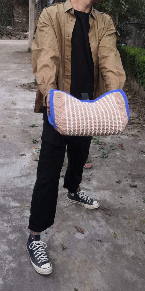Tealover mordedor-duradero de lino, algodón y nylon para mordidas y juego prolongado.