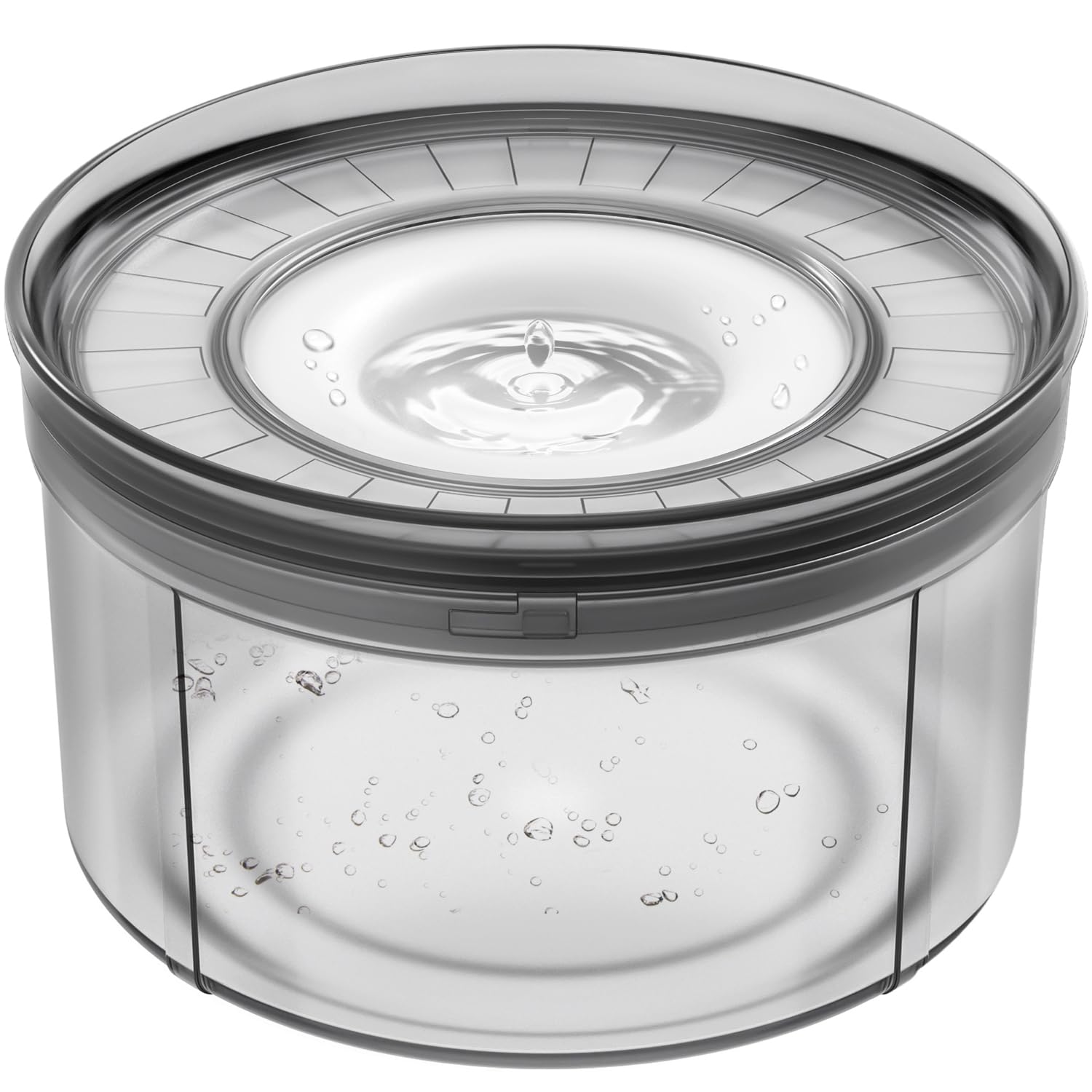 Techphardo cuenco de agua para perros 1 galon sin derrames, ideal para hogares con perros grandes.