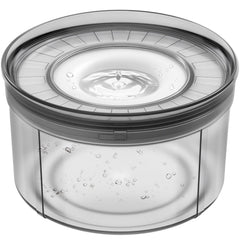 Techphardo cuenco de agua para perros 1 galon sin derrames, ideal para hogares con perros grandes.