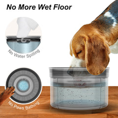 Techphardo disco-flotante-nivel-agua, mantiene la altura adecuada para perros.