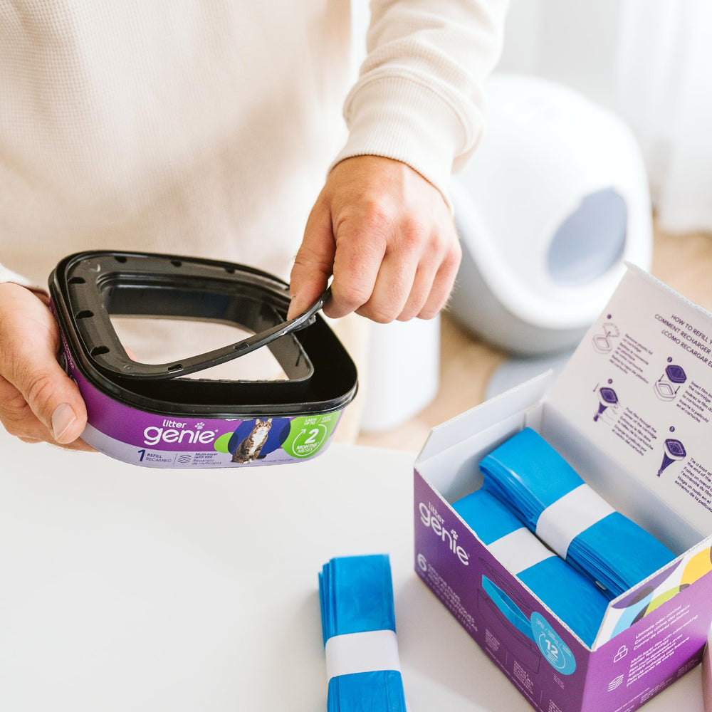 Tecnología de bloqueo de olores Litter Genie para un hogar más fresco