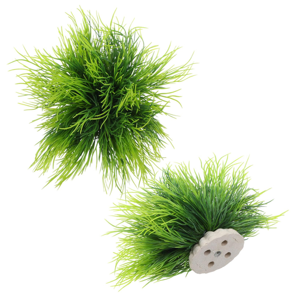 Decoración duradera para peces betta con plantas artificiales Telooco.