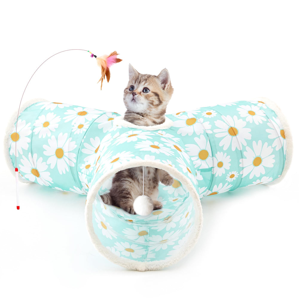 Tempcore tunel gato 3 vías colapsable para juego activo