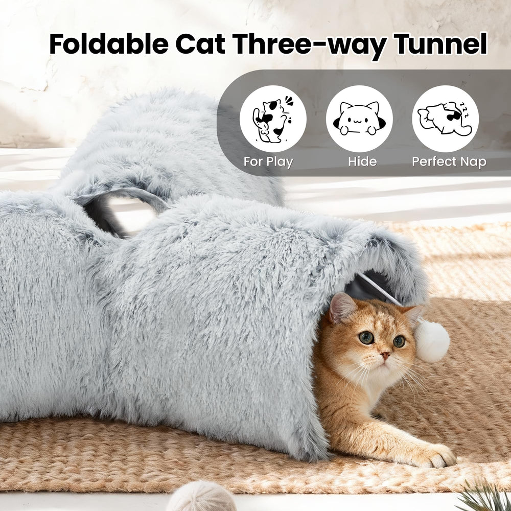 Tempcore túnel-gato-uso-interior: ideal para apartamentos y casas pequenas.