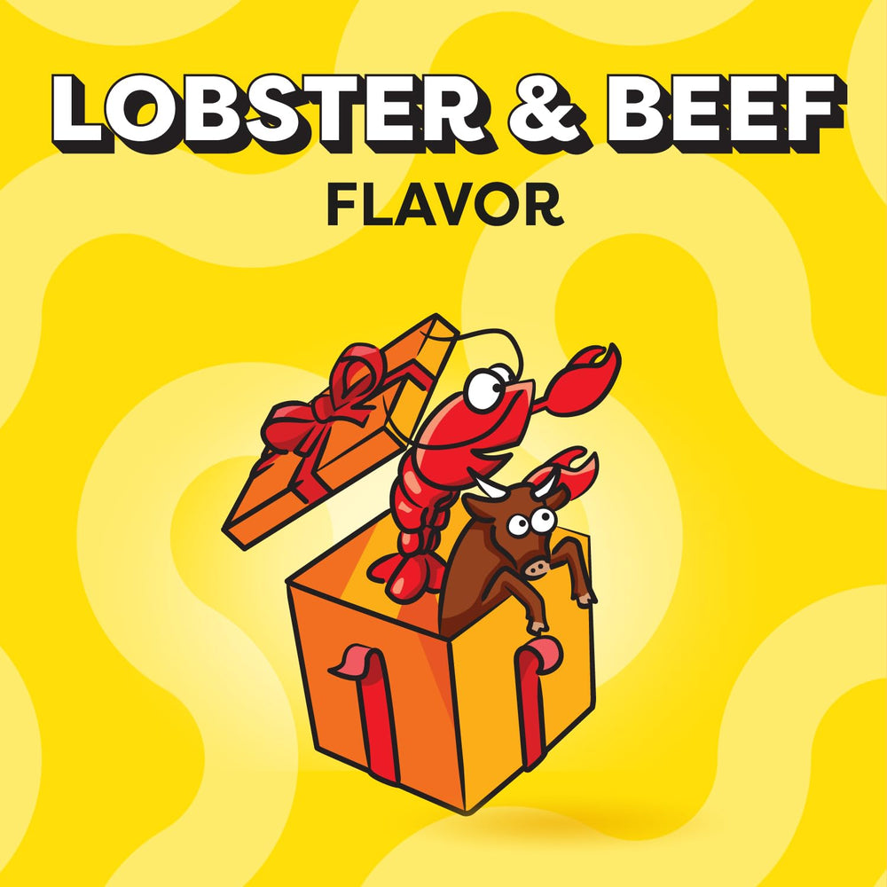 Temptations Birthday Cat Treats lobster-beef flavor snack; savory daily treat for adult cats.