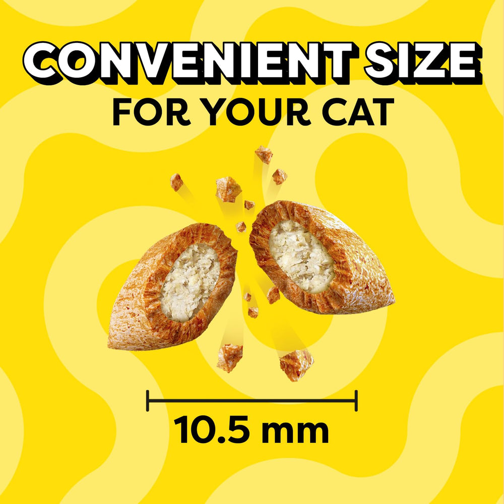Temptations formato equilibrado para gatos adultos, complemento nutritivo.