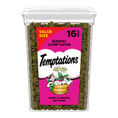 Temptations Gato: snack crujiente exterior y suave interior para premiar.